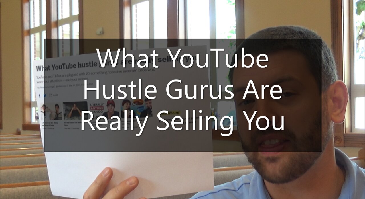 What YouTube Hustle Gurus Are Really Selling You