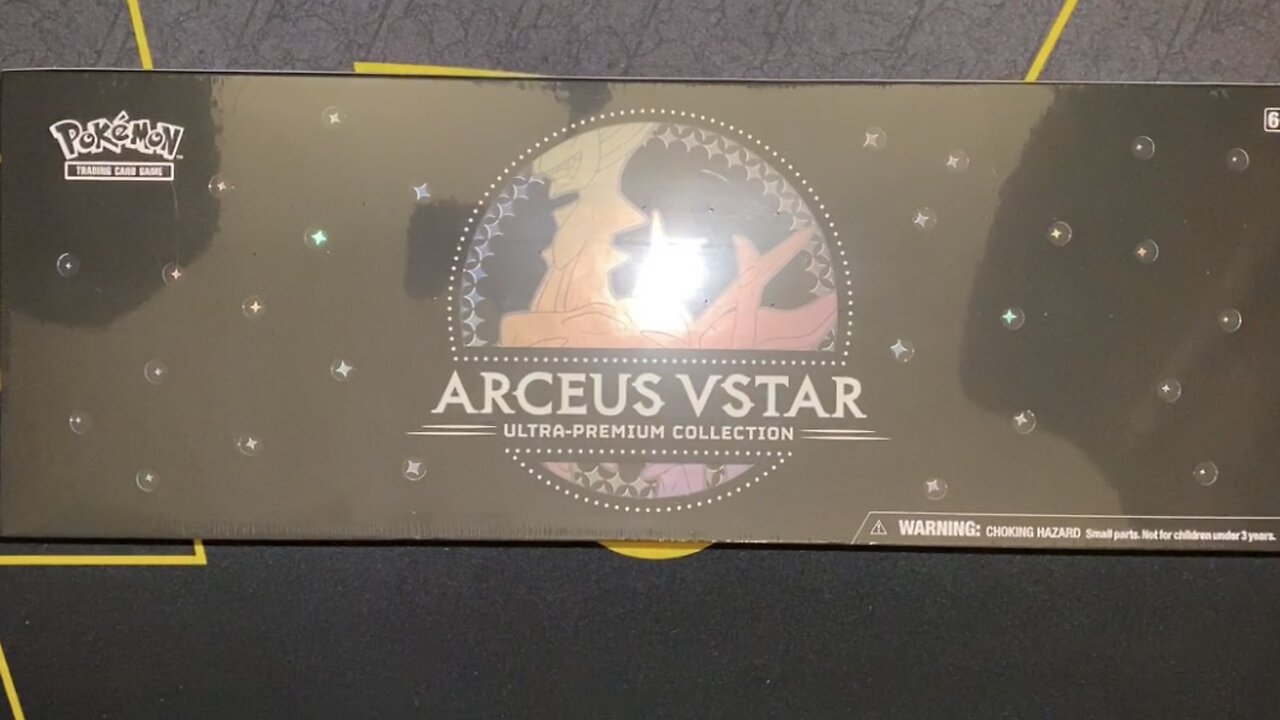 Opening a Pokemon Arceus V-Star Ultra Premium Collection Box Set!