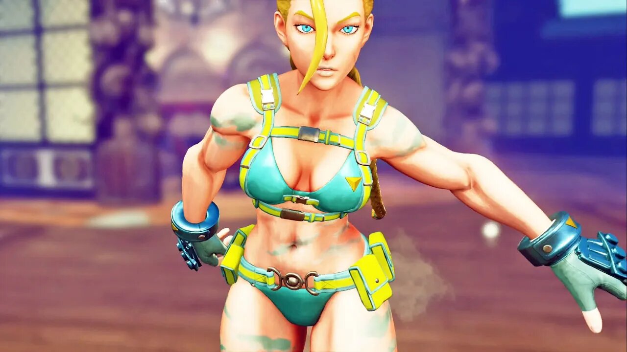 Street Fighter 5 Online no PS5: Cammy em Traje de Banho - Melhor de Três