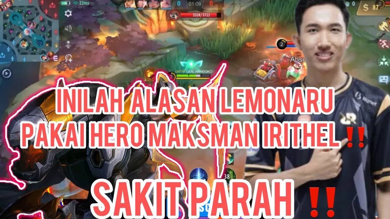 IRITHEL MARKSMAN TRUE DAMAGE | INILAH ALASAN RRQ LEMONARU PAKAI IRITHEL | MOBILE LEGENDS