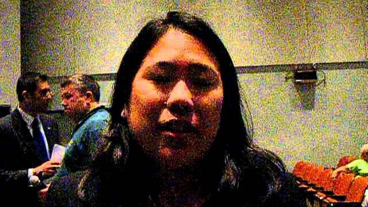 Mayor Wong before the Fitchburg Mayoral Forum.AVI