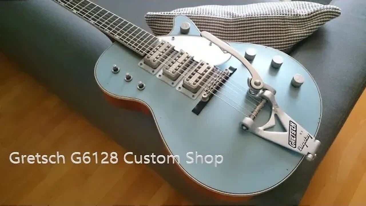 Guitar Demo Gretsch G6128 custom shop Triple Jet