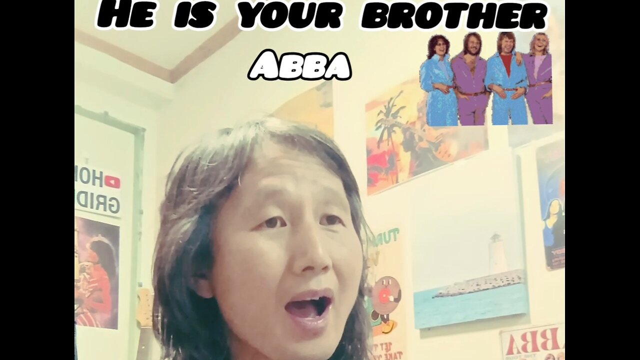 Short cover) He is your brother/ Abba.#sing #short #abba #retro