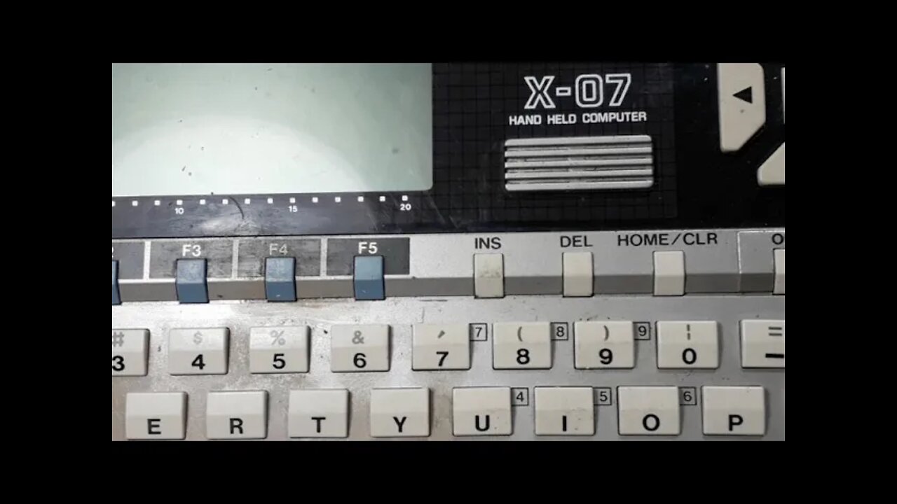 Canon X-07 Where's The Dinasaur Den Ben Heck Old School Stuf