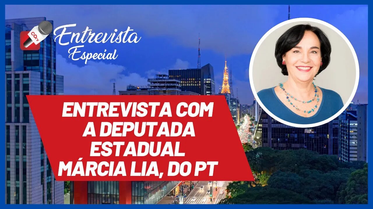 Entrevista com a deputada estadual Márcia Lia (PT) - COTV Entrevista Especial - 01/04/21