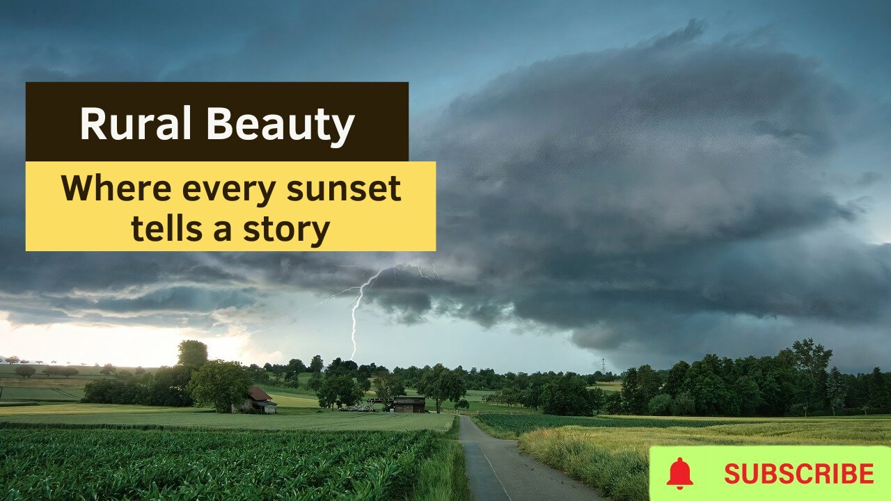 Rural Beauty: Where Every Sunset Tells a Story - Discover the Magic!