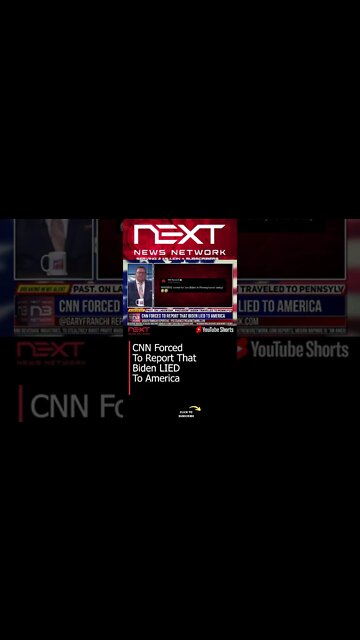 CNN Forced To Report That Biden LIED To America #shorts