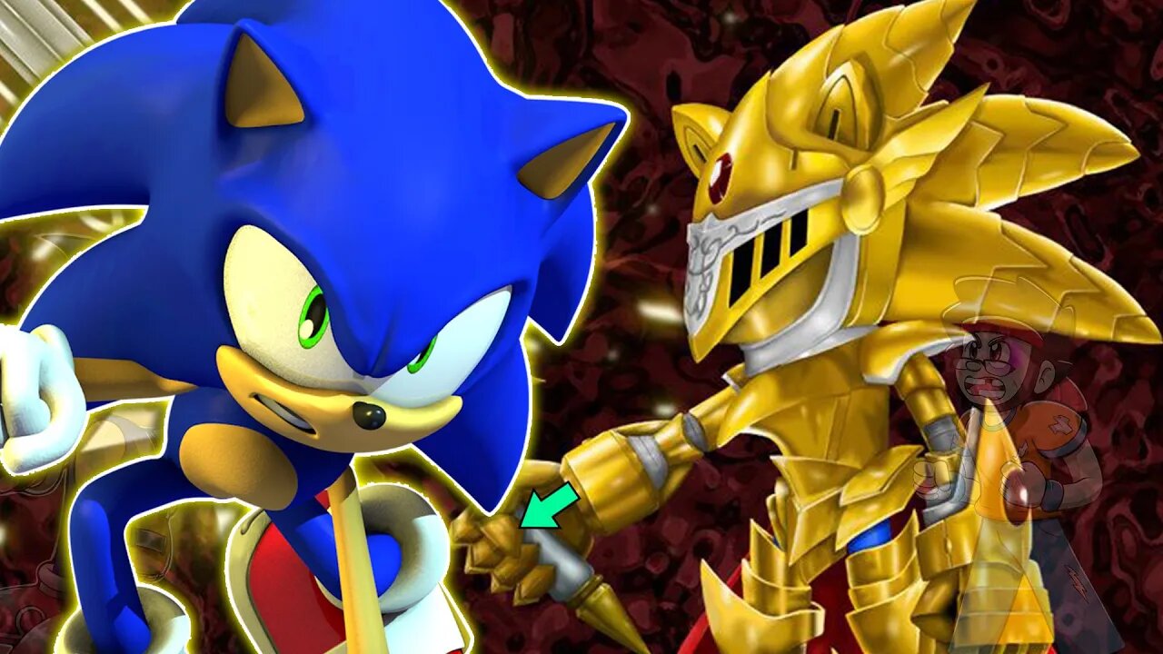 SONIC Cavaleiro de Ouro - Meme Sonic Cavaleiros do Zoadico