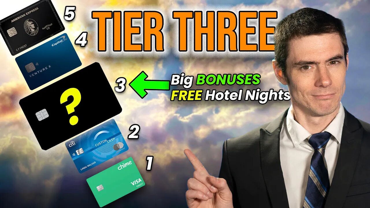 Climb the CREDIT CARD LADDR: Tier Three Rewards Cards EXPLAINED