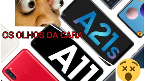 NOVO GALAXY A11, A21S AS BAGAÇAS 2020,SAMSUNG (ONE UI) COM PROPAGANDAS