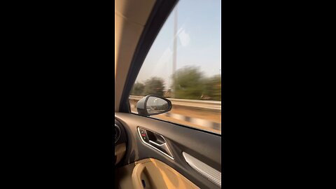 Audi drive on road