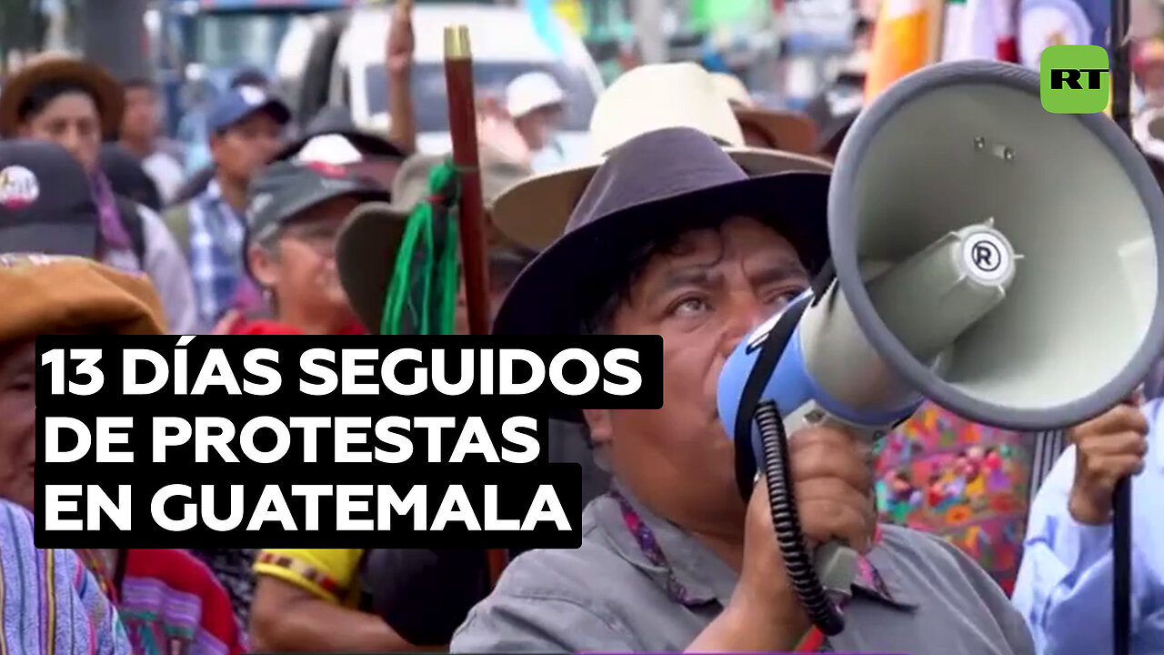 Guatemala registra 13 días seguidos de protestas