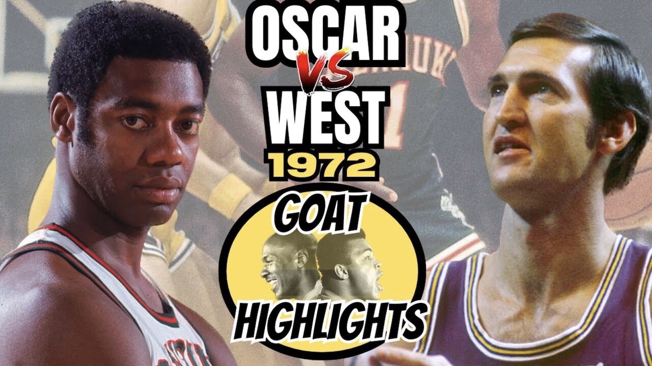 Oscar Robertson vs. Jerry West | True Highlights (Offence, Defence, Missed Shots, etc)