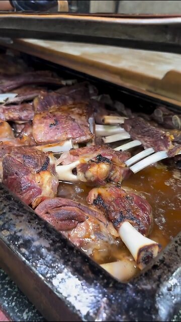 Cooking meat in a new style