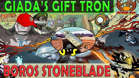 Mono Green Giada's Gift Tron VS Boros Stoneblade｜Ugin is a 9/9 Beast!!! ｜Magic The Gathering Online Modern League Match