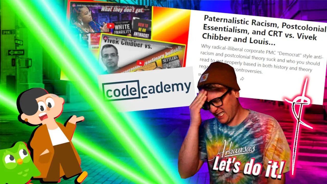 CodeAcademy | Racism | Maxed out OBS settings test | + Dave's Daily Duo