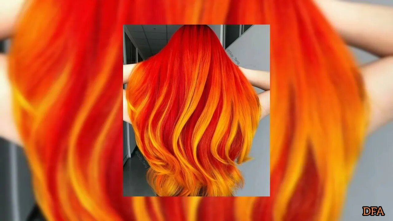 71 CABELOS LINDOS DA COR LARANJA #haircolor #orange #laranja #hairstyle #style