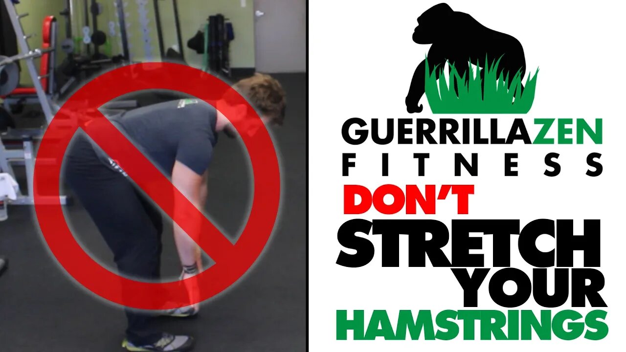 DON'T Stretch Your Hamstrings! | Anterior Pelvic Tilt