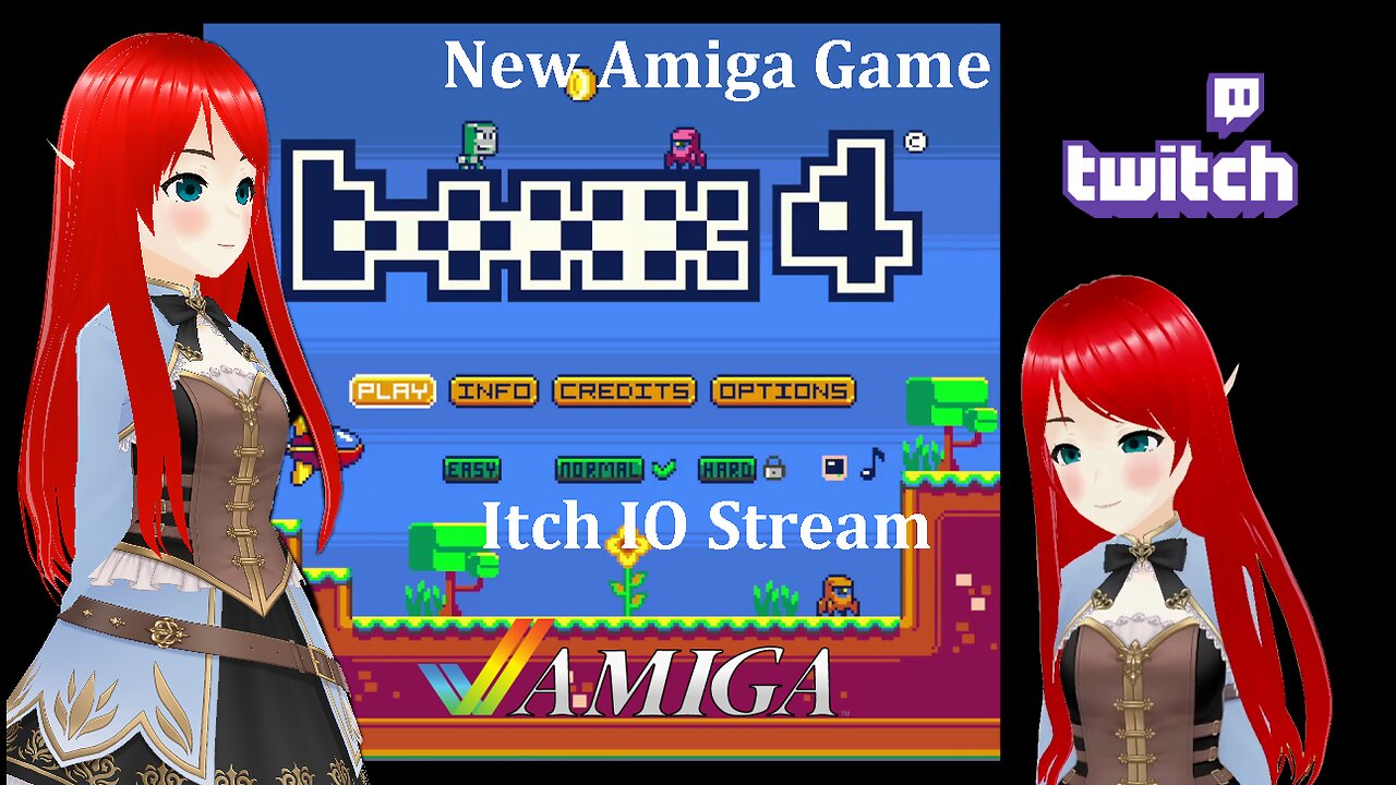 New Amiga Games : Boxx 4 : itch IO~Twitch Streamed