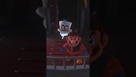 Bowser Disrupts Mario and Cappy