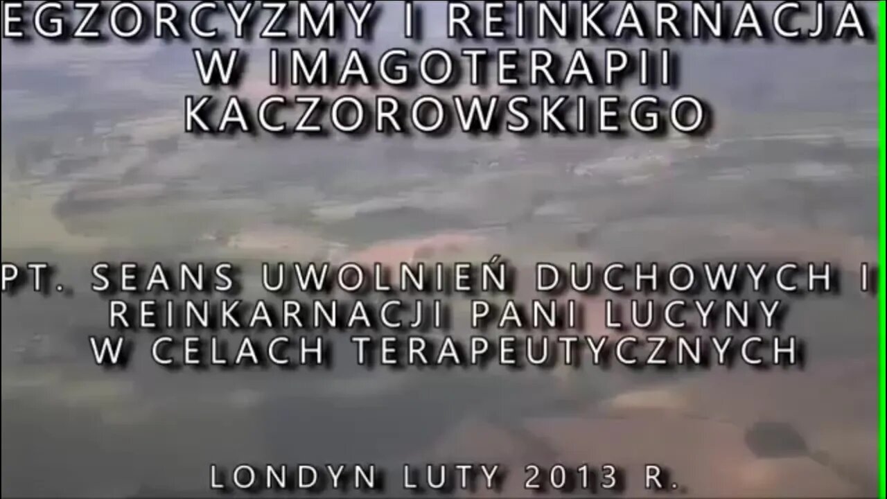 REINKARNACJA , WIARA W BOGA I ZABURZENIA OSOBOWOŚCI , Z ZASTOSOWANIEM IMAGOTERAPII /2013© TV - IMAGO