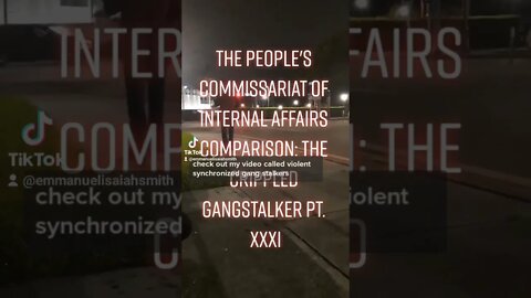 The crippled gang stalker pt xxxi