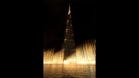 burj khalifa fountain dance