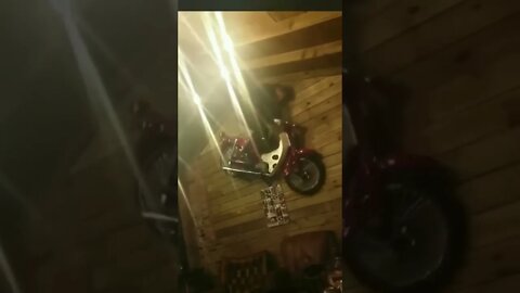 Messer Tries To Ride Motorbike On Wall