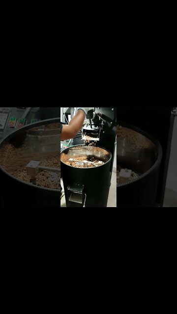 Roasting Kopi Pake Mesin Lokal, Maestro Coffee Roaster #shorts