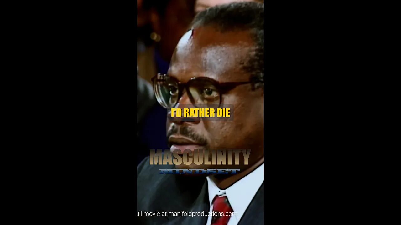 I'd Rather Die - Judge Clarence Thomas #shorts