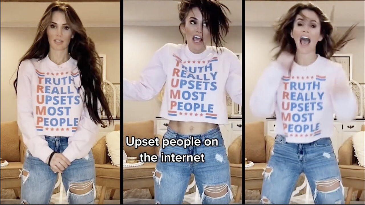 Conservative Woman Gets Nutty With Her New MAGA Shirt