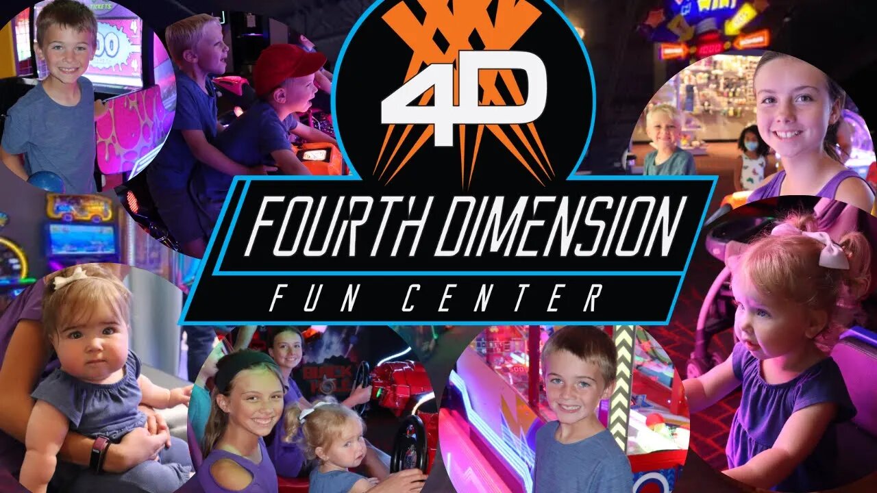 4th Dimension Fun Center/ Our Review for a Large Family