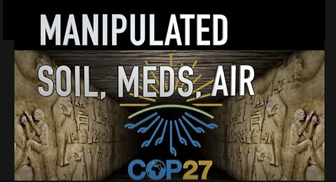 Manipulated Soil, Meds, Air