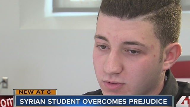 Syrian student overcomes prejudice