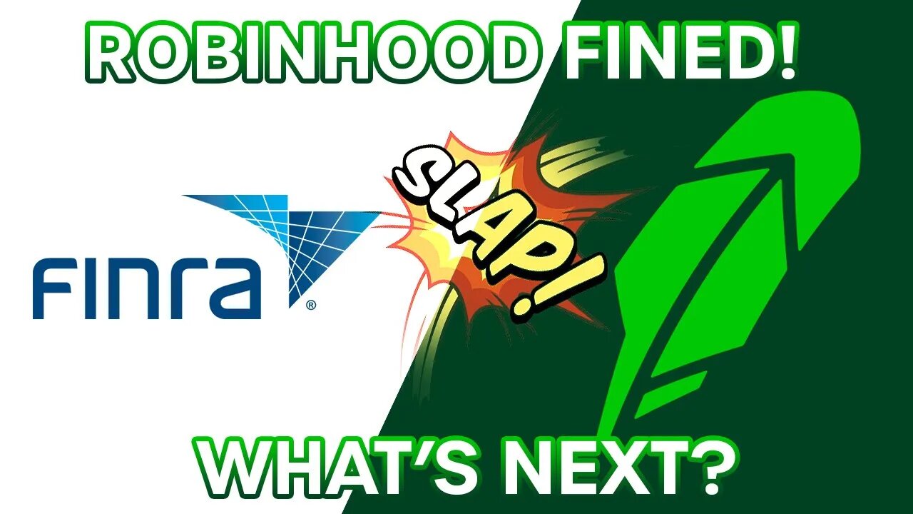 🔴 BREAKING: FINRA SLAPS ROBINHOOD 🤯🤯🤯 || APE NATION GROWLS 🦍💎