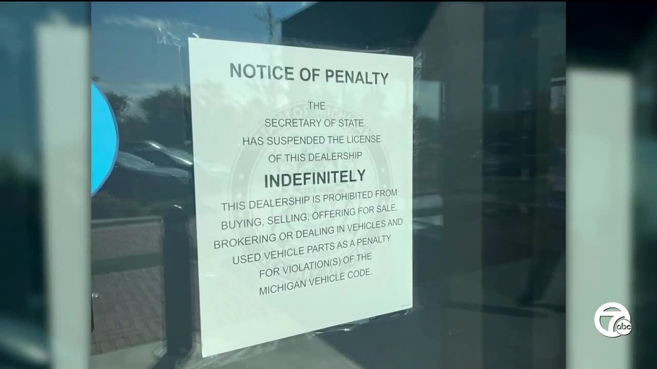 Carvana Novi dealer license revoked for 3 year for violating Michigan vehicle code