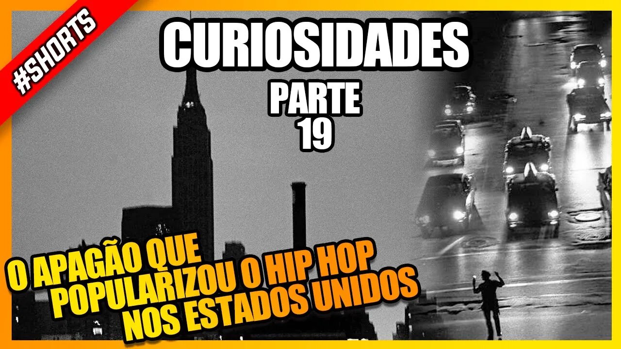 O APAGÃO QUE POPULARIZOU O HIP HOP NOS ESTADOS UNIDOS #shorts #historia #curiosidades #musica #rap