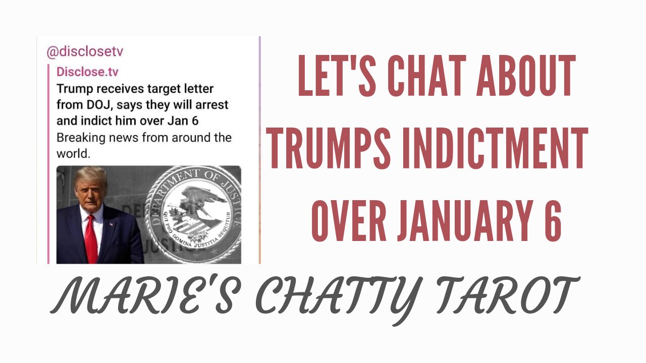 Let's Chat About Trump's Indictment Over The January 6 Insurrection