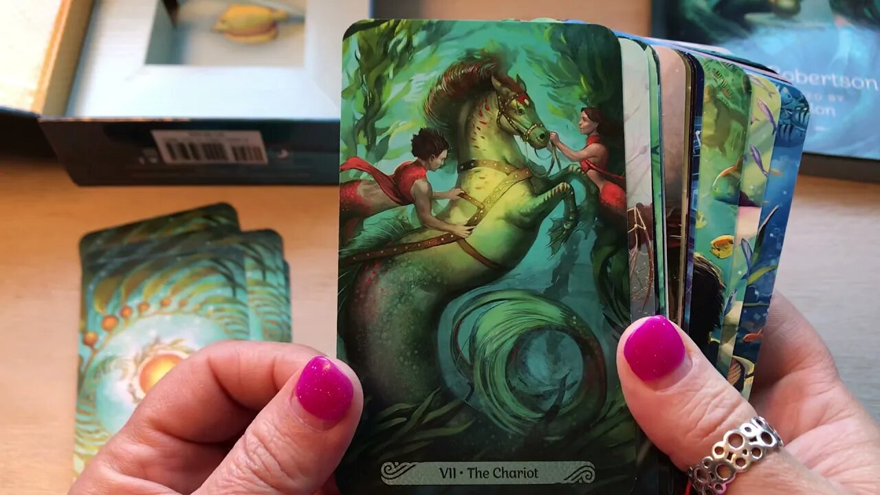 Unboxing Mermaid Tarot by Leeza Robertson