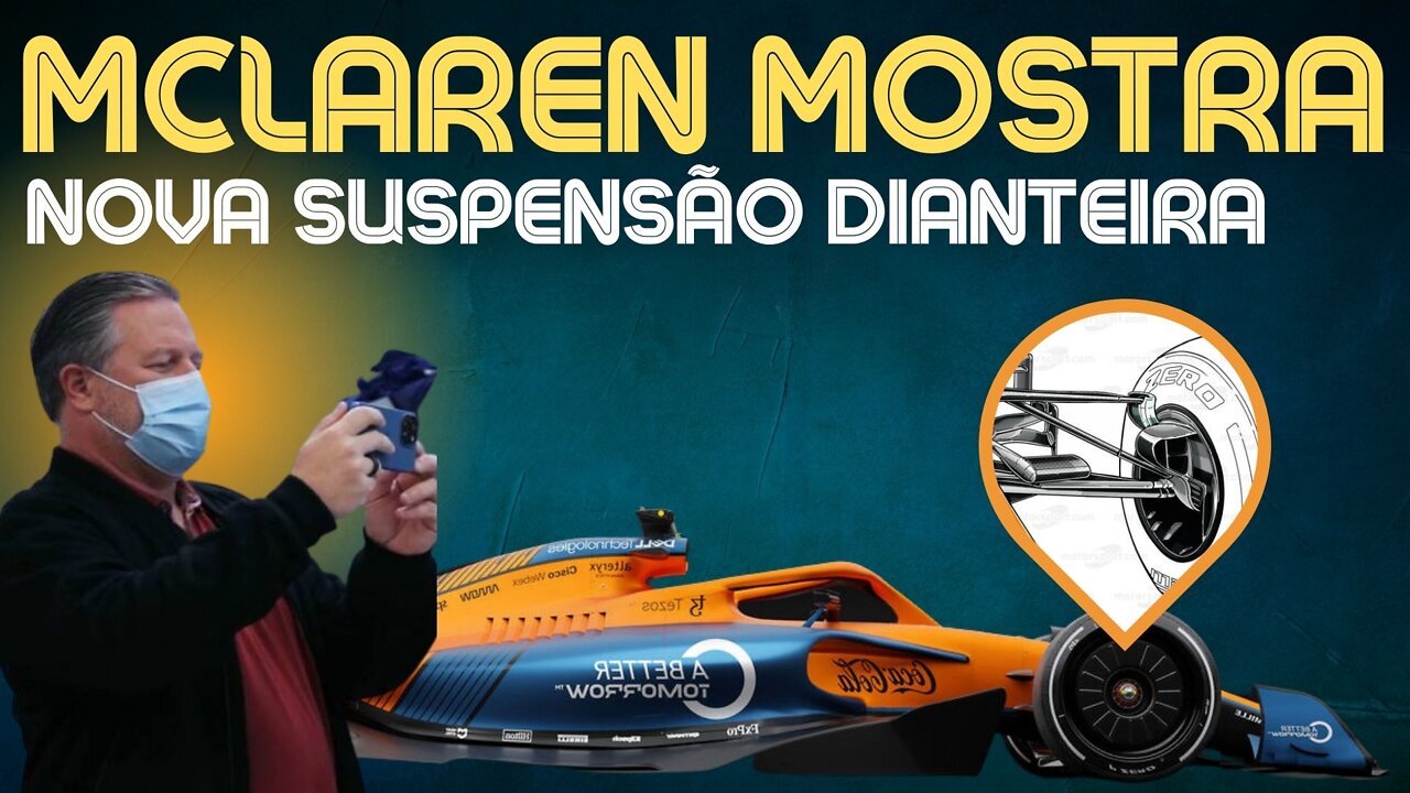 ✅. Nova suspensão dianteira na McLaren .O que este vídeo revela. #4