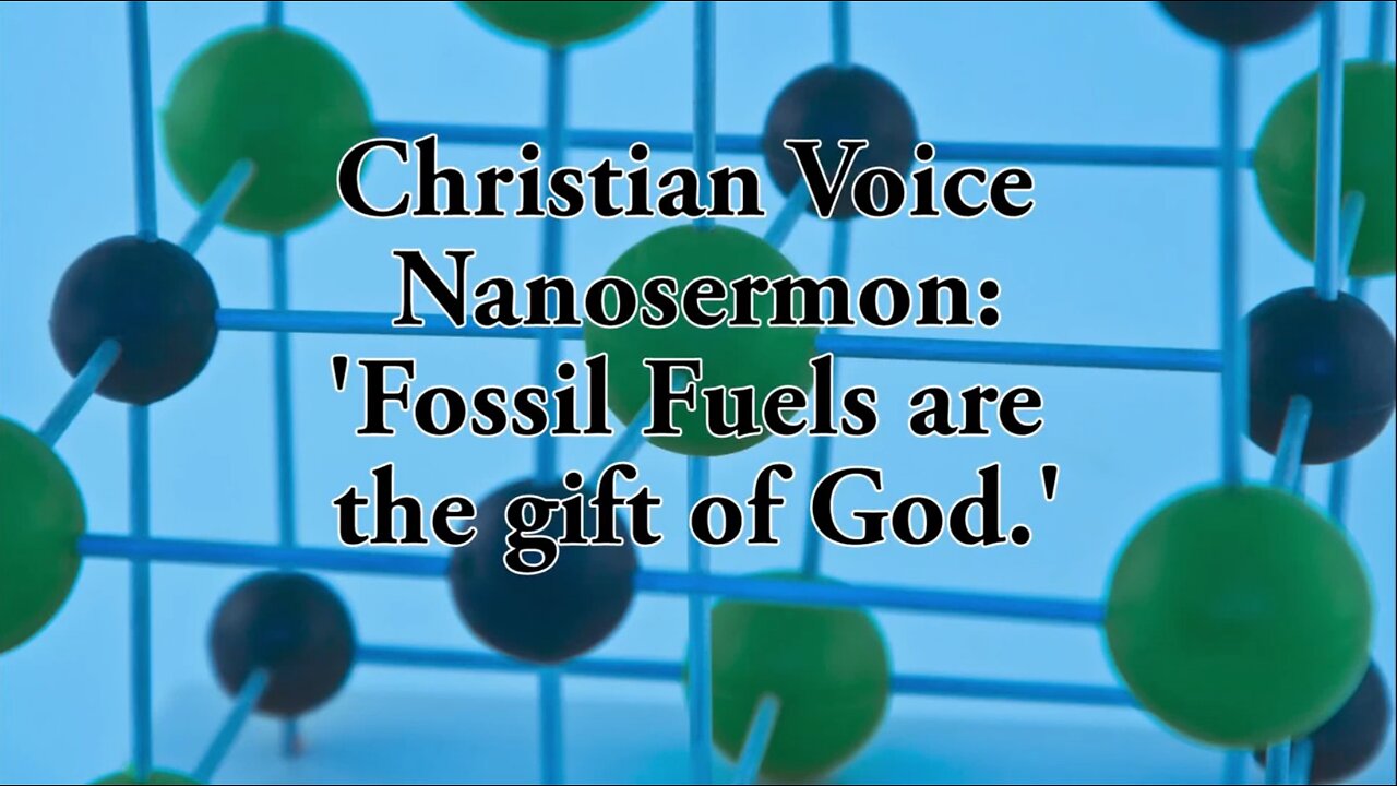 Fossil Fuels are the gift of God!