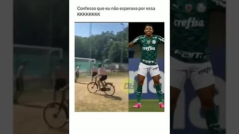 Rony de Bicicleta kkkkk #futebol