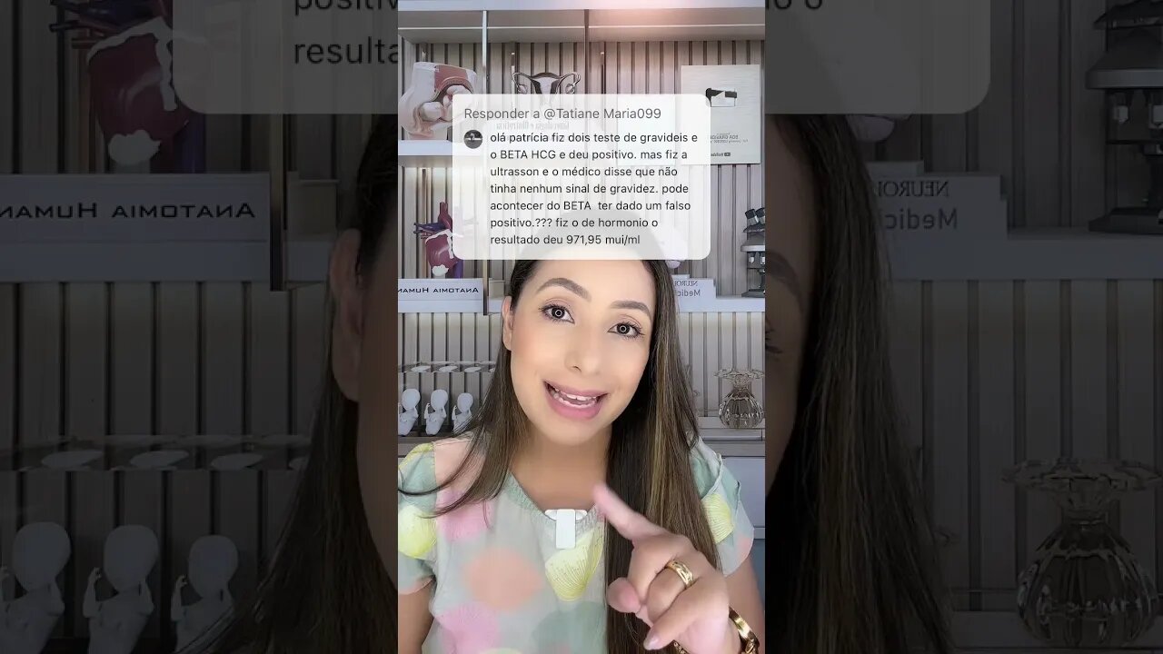 Fiz o teste de gravidez e deu positivo mas no ultrassom não tinha nada