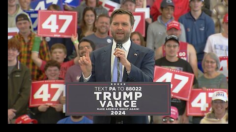 JD Vance Campaigns in Erie, Pennsylvania