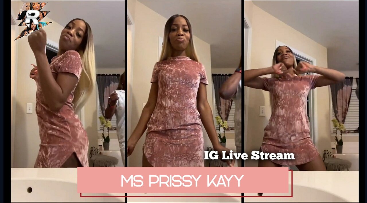 Ms Prissy Kayy Twerking in dress with family