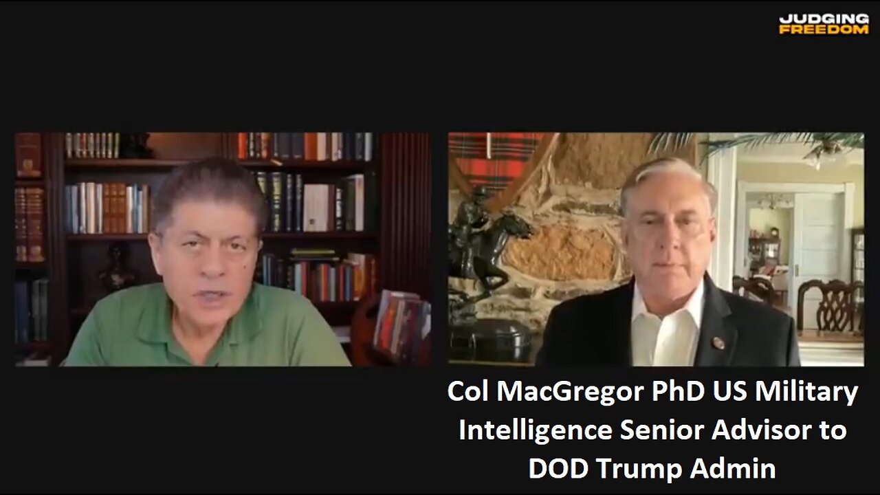 Judge Napolitano with Col MacGregor PhD: Will Biden Gamble on a Ukraine Coalition?