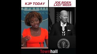 Biden's press secretary claims his divisive speech "wasn't divisive" #shorts