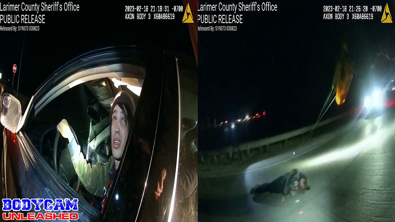 Man with a FAKE name tries to dash from the FUZZ but gets TASED on the HIGHWAY and meets an SUV.