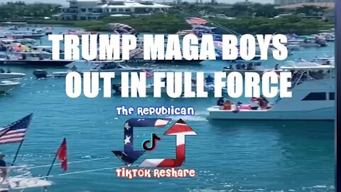 TRUMP MAGA NATION OUT IN FULL FORCE