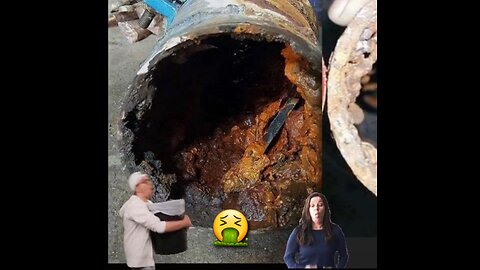 DO YOU KNOW WHAT THOSE WATER PIPES LOOK LIKE 🤮 THAT BRING WATER TO YOUR HOME